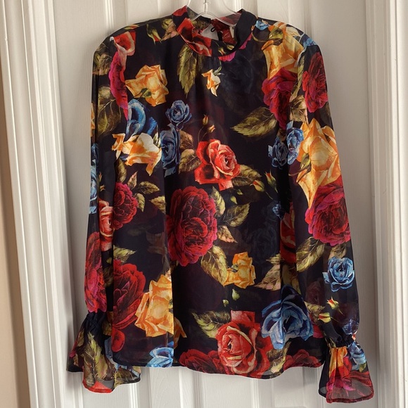 Show Me Your MuMu Tops - Show Me Your MuMu Floral Ladybug Top | Small